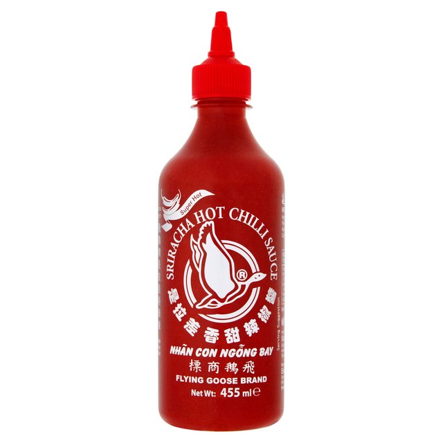 FG SRIRACHA CHILLI SAUCE - Super Hot 455ml