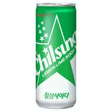 LOTTE Chilsung Lemon Lime Soda 250ml