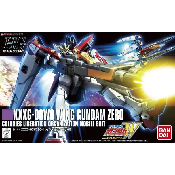 Bandai HGAC 174 XXXG-00W0 Wing Gundam Zero