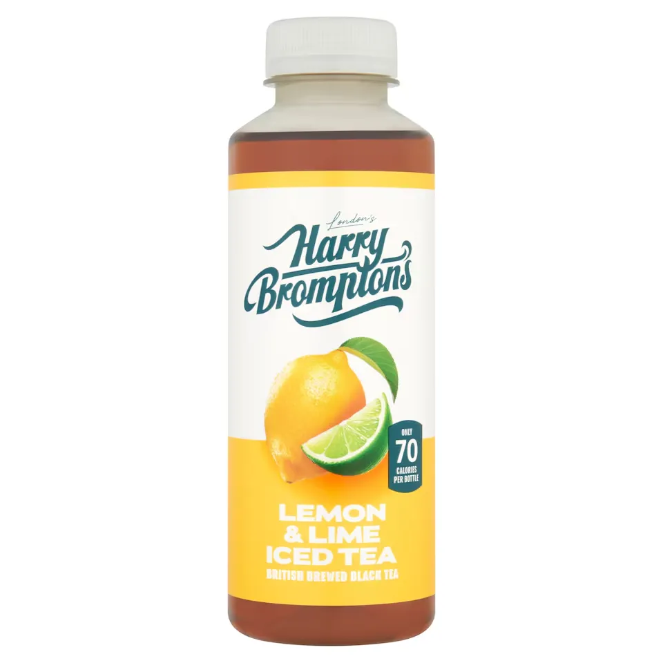 HARRY BROMPTONS Lemon & Lime Iced Tea 500ml
