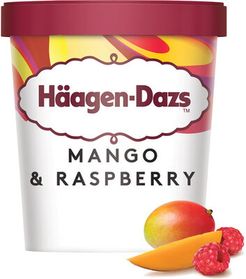 HAAGEN-DAZS  - Mango & Raspberry 460ml