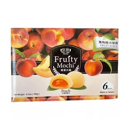 ROYAL FAMILY Fruit Mochi - Peach 180g