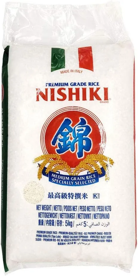 NISHIKI Premium Grade Medium Grain Rice 5kg