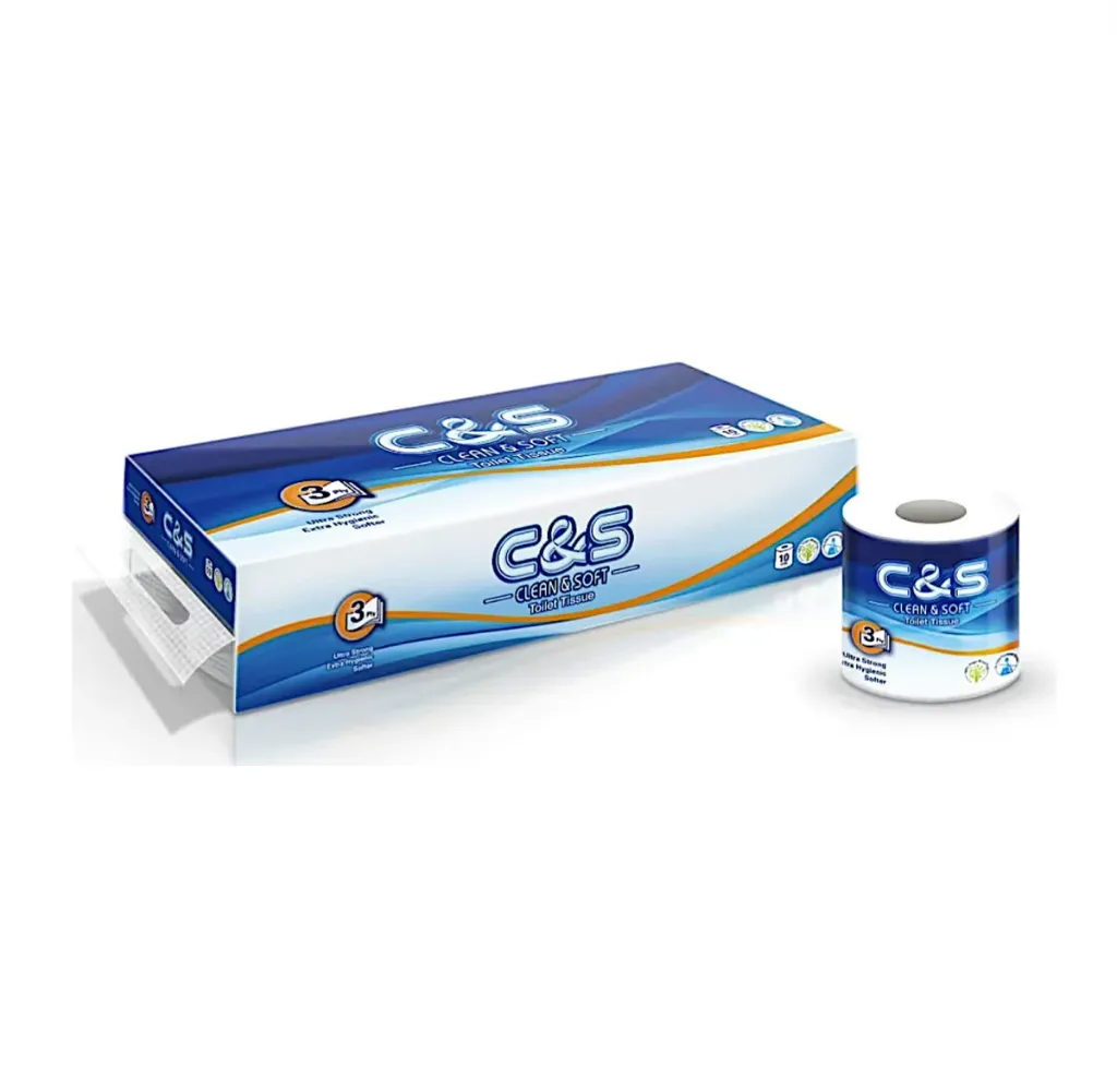 C&S Clean & Soft 3 Ply Toilet Tissue 10 Rolls