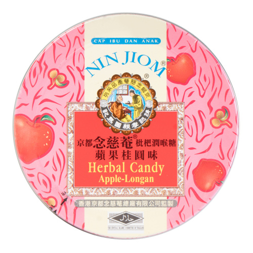 NIN JIOM Herbal Candy -Apple Longan 60g