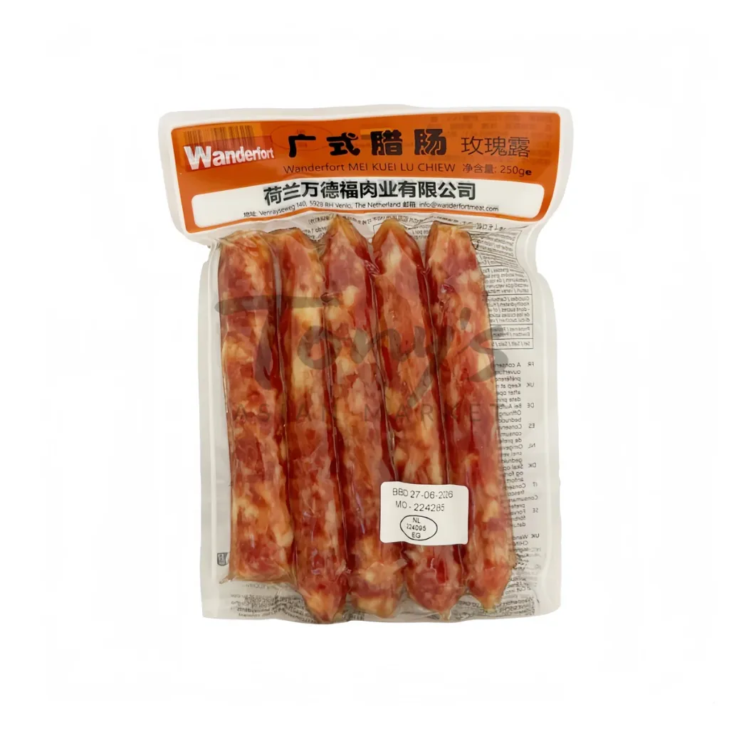 WANDEFORT Guangdong Mei Kuei Lu Sausage 250g