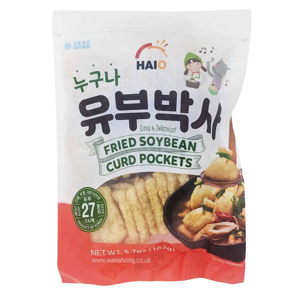 HAIO Fried Soybean Curd Pockets 162g