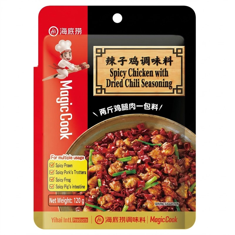 HI MagicCook Spicy Chicken with Dried Chilli Seasoning 120g