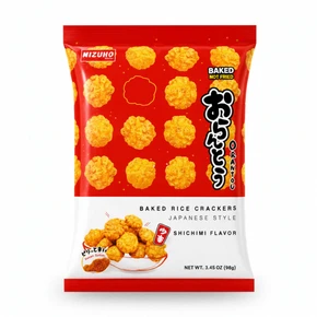 MIZUHO Rice Crackers - Shichimi 98g