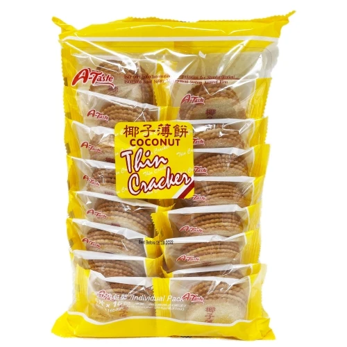 A-TASTE Thin Cracker - Coconut 264g