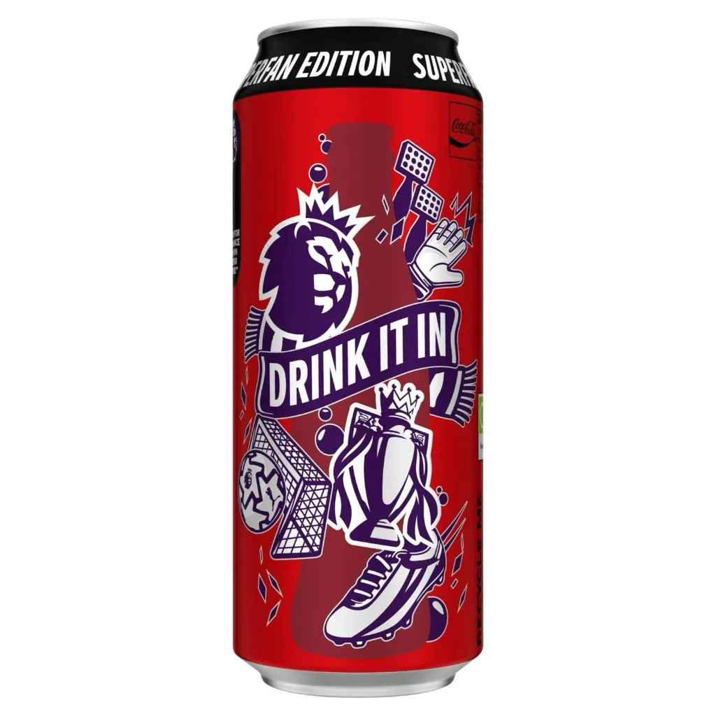 COCA COLA Zero Sugar Superfan Edition 500ml