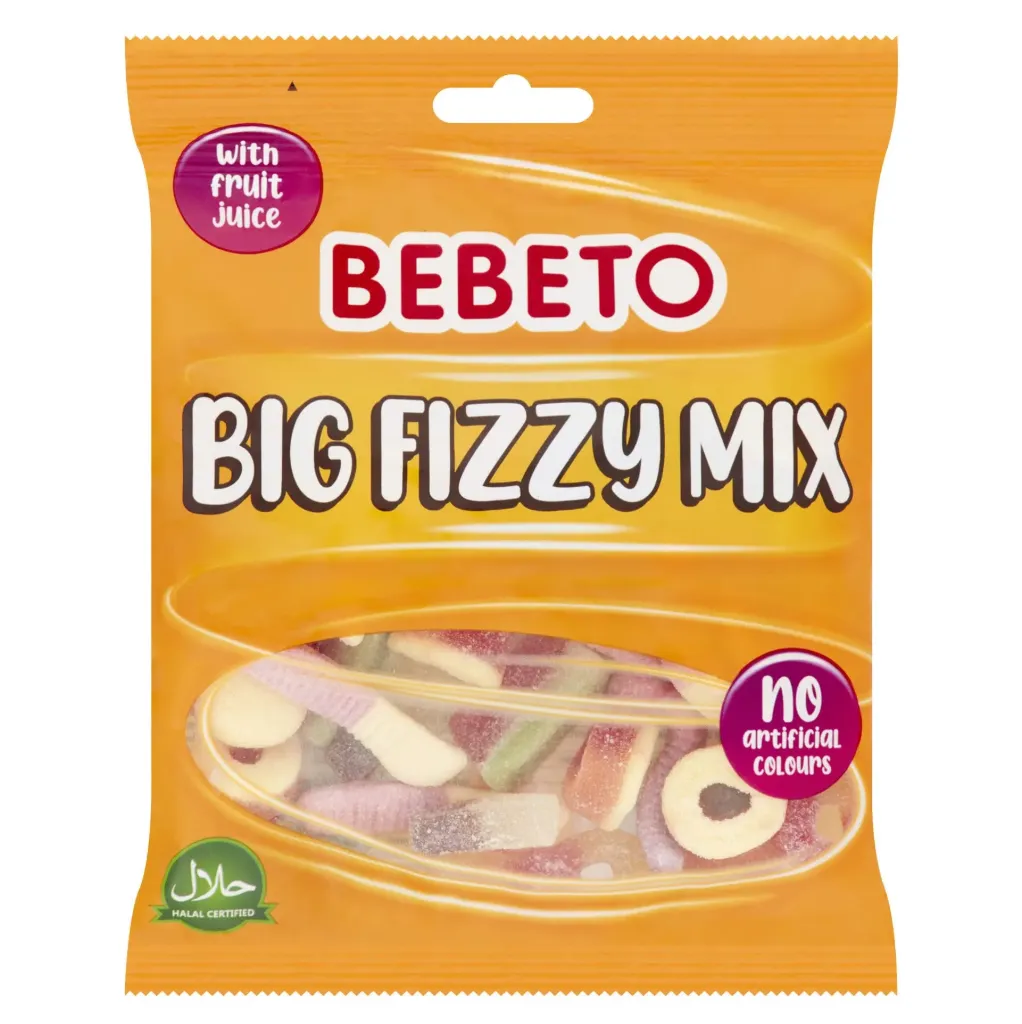 BEBETO Fizzy Big Fizzy Mix 150g