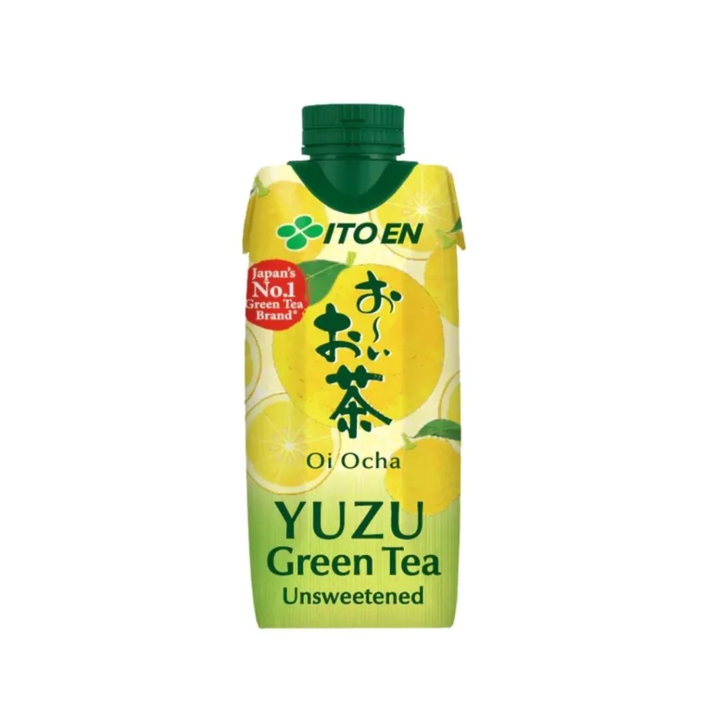 ITOEN Yuzu Green Tea Unsweetened 330ml