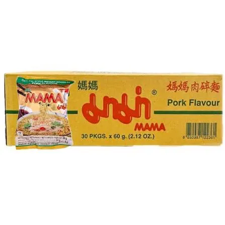 MAMA INSTANT NOODLES - Pork (5*60g)*6