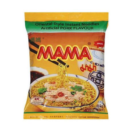 MAMA INSTANT NOODLES - Pork 60g