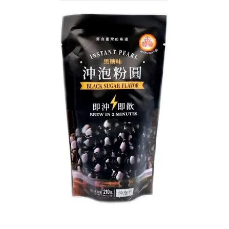 WFY BOBA Tapioca Pearls - Black Sugar 210g