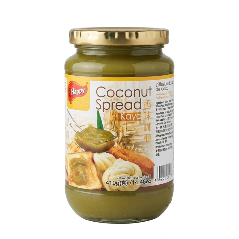 HAPPY Coconut Spread Kaya - Pandan 410g