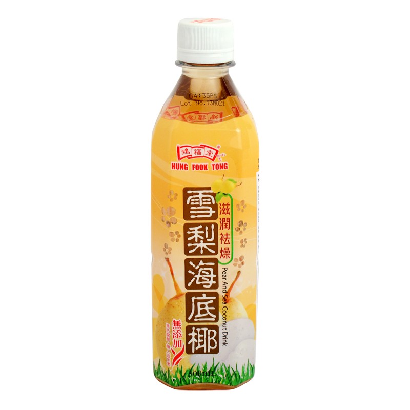 HUNG FOOK TONG Pear & Sea Coconut Drink 500ml